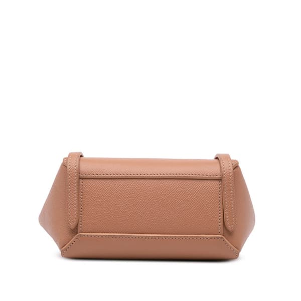 Pre-owned Celine Pico Grained Calfskin Belt Bag Pink