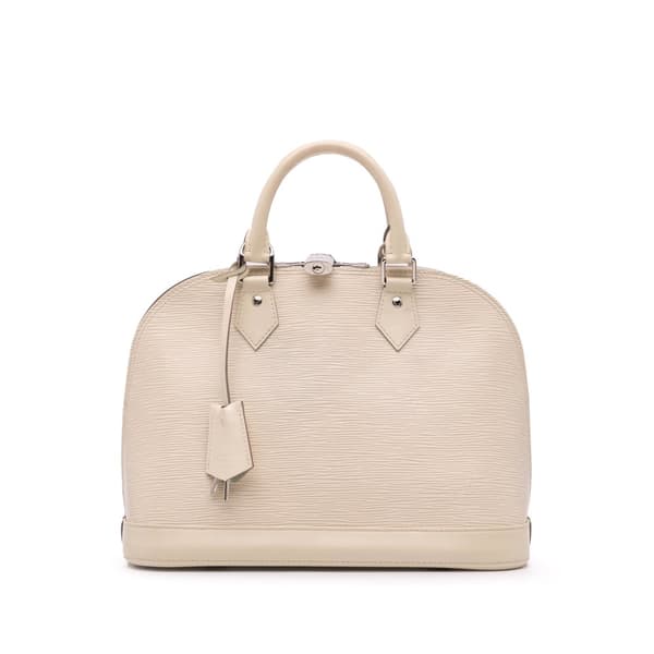 Pre-owned Louis Vuitton Epi Alma PM Brown