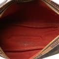Miniatyrbilde 4 av 10: Pre-owned Louis Vuitton Damier Ebene Trousse Pochette Brown
