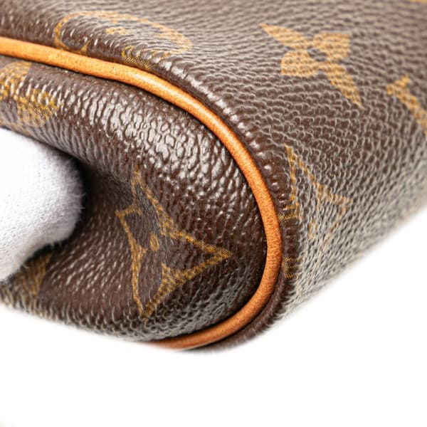 Pre-owned Louis Vuitton Monogram Eva Brown