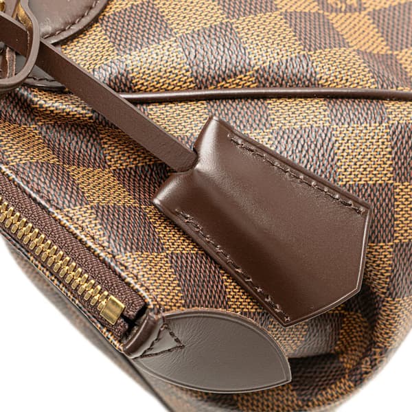 Pre-owned Louis Vuitton Damier Ebene Verona PM Brown