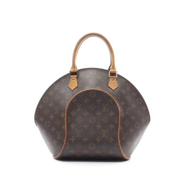 Pre-owned Louis Vuitton Monogram Ellipse MM Brown