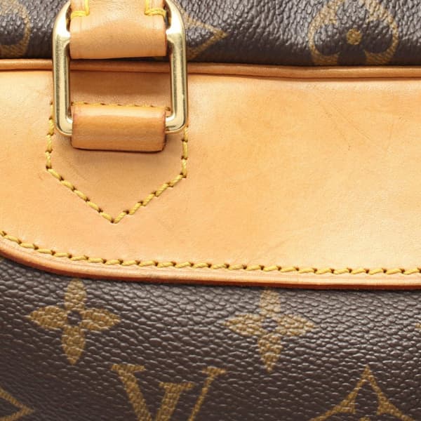 Pre-owned Louis Vuitton Monogram Deauville Brown