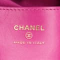 Miniatyrbild 5 av 10: Pre-owned Chanel Quilted Caviar Polly Pocket Hobo Purple