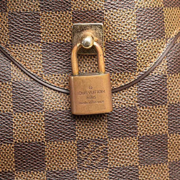 Pre-owned Louis Vuitton Damier Ebene Duomo Brown