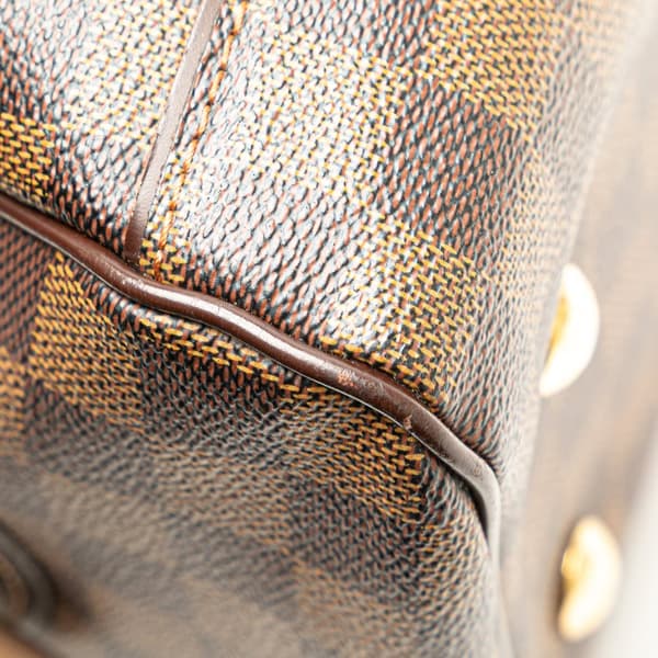 Pre-owned Louis Vuitton Damier Ebene Duomo Brown