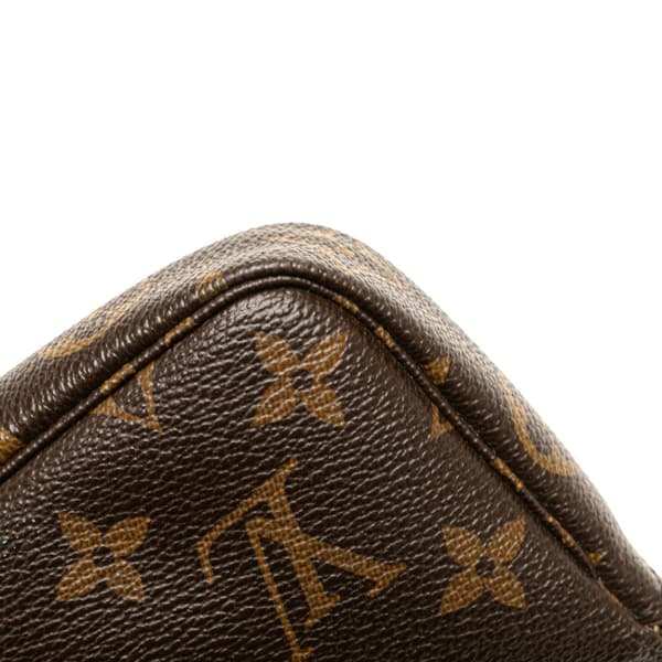 Pre-owned Louis Vuitton Monogram Mini Pochette Accessoires Brown