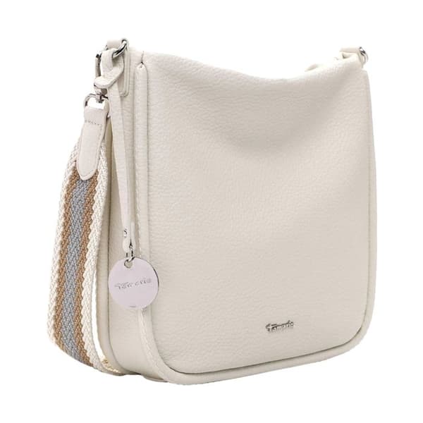 Tamaris Damhandväska i krämfärgad skinn - Felicitas Crossbody-väska Ecru 291356