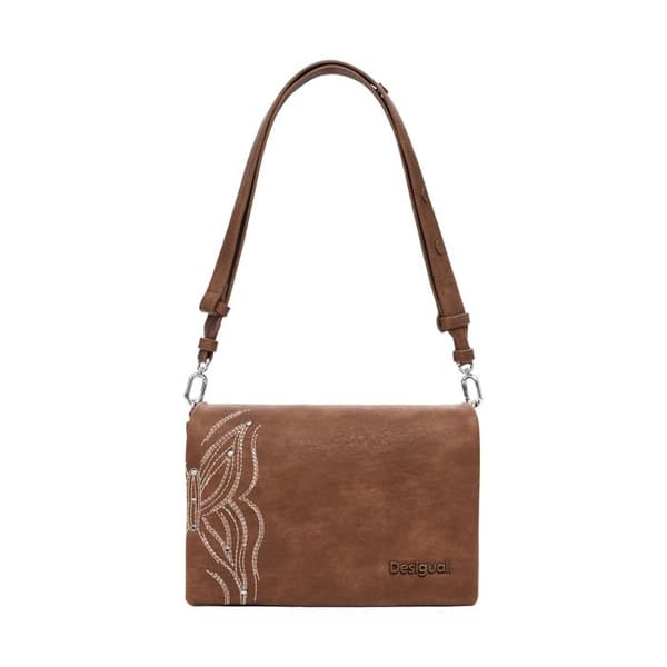 Sac bandoulière kvinna Desigual Goodall Sand Dortmund Flap 2.0