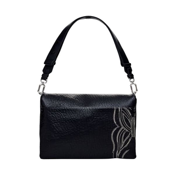 Desigual axelväska svart för kvinnor - Goodall Dortmund Flap 305319