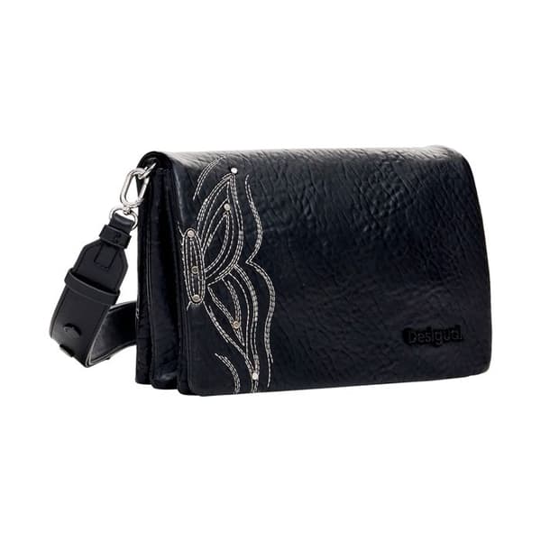 Desigual axelväska svart för kvinnor - Goodall Dortmund Flap 305319