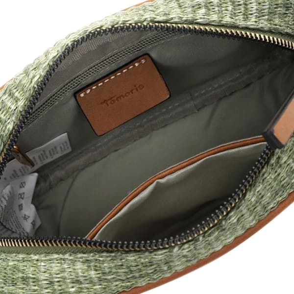 Tamaris Axelremsväska mörkgrön brun för kvinnor - Fernanda Crossbody Bag Khaki 307705