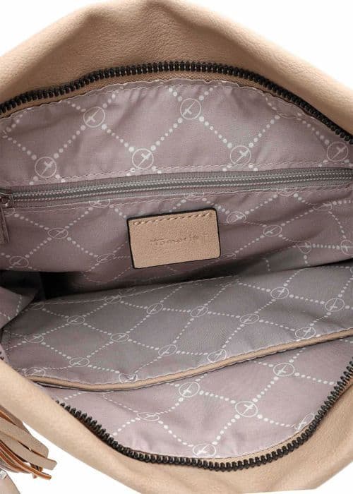 Tamaris Axellväska taupe för kvinnor - Nele Hobo Bag Taupe 245902