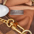 Miniatyrbillede 6 af 9: Pre-owned Louis Vuitton Damier Ebene Transatlantic Cruises Mini Pochette Accessoires Brown