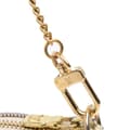Miniatyrbild 6 av 8: Pre-owned Louis Vuitton Damier Azur Mini Pochette Accessoires White