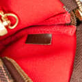 Miniatyrbild 5 av 10: Pre-owned Louis Vuitton Damier Ebene Mini Pochette Accessoires Brown