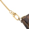 Miniatyrbild 9 av 10: Pre-owned Louis Vuitton Damier Ebene Mini Pochette Accessoires Brown