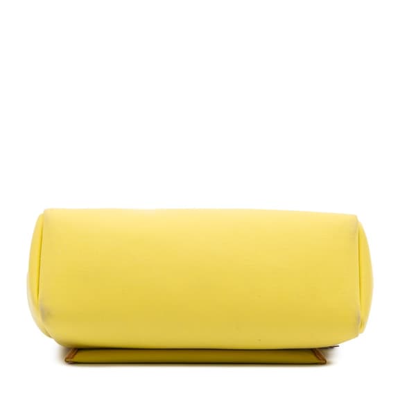 Pre-owned Hermès Toile Herbag Zip 31 Yellow