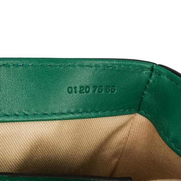Pre-owned Chloé Mini Crocodile Embossed Calfskin C Satchel Green