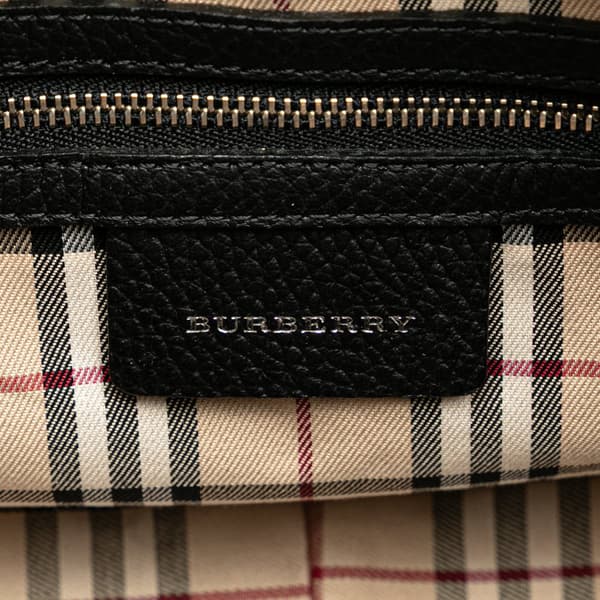Pre-owned Burberry Leather Handbag Black