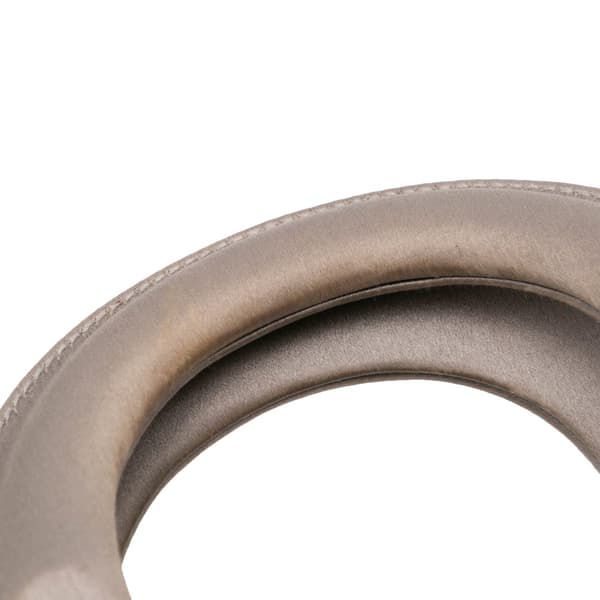 Pre-owned Dior Mini Satin Cannage Lady Dior Gray