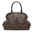 Miniatyrbilde 1 av 9: Pre-owned Louis Vuitton Damier Ebene Trevi PM Brown