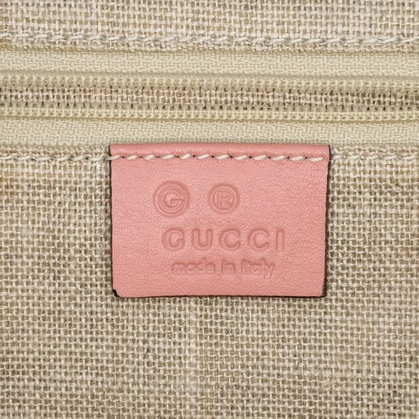 Pre-owned Gucci Medium Microguccissima Dome Satchel Pink