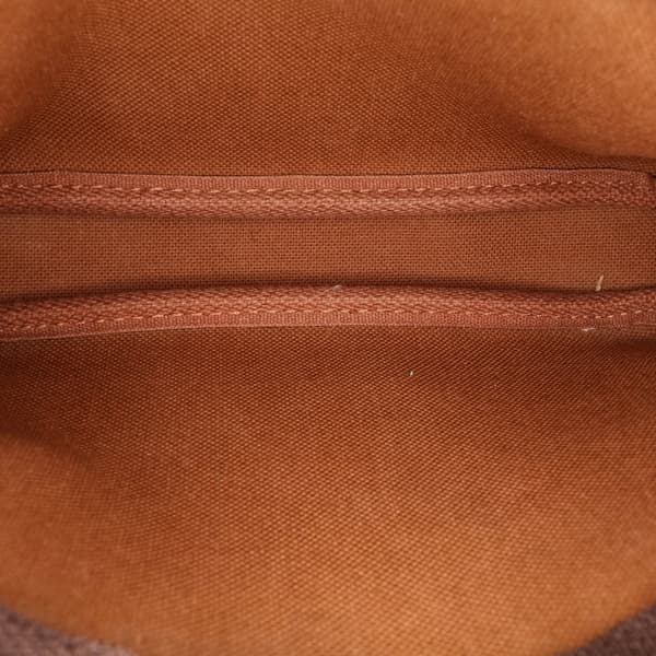 Pre-owned Louis Vuitton Monogram Mini Pochette Accessoires Brown