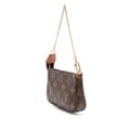 Miniatyrbilde 2 av 10: Pre-owned Louis Vuitton Monogram Mini Pochette Accessoires Brown