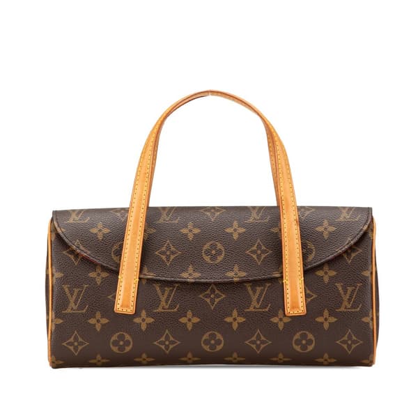 Pre-owned Louis Vuitton Monogram Sonatine Brown