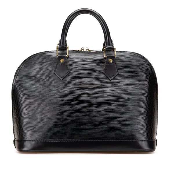 Pre-owned Louis Vuitton Epi Alma PM Black