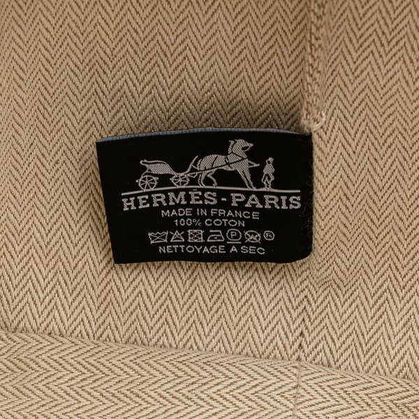 Pre-owned Hermès Large Toile Bride A Brac Pink
