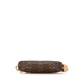 Miniatyrbilde 3 av 10: Pre-owned Louis Vuitton Monogram Mini Pochette Accessoires Brown
