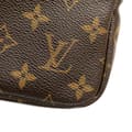 Miniatyrbilde 8 av 10: Pre-owned Louis Vuitton Monogram Mini Pochette Accessoires Brown