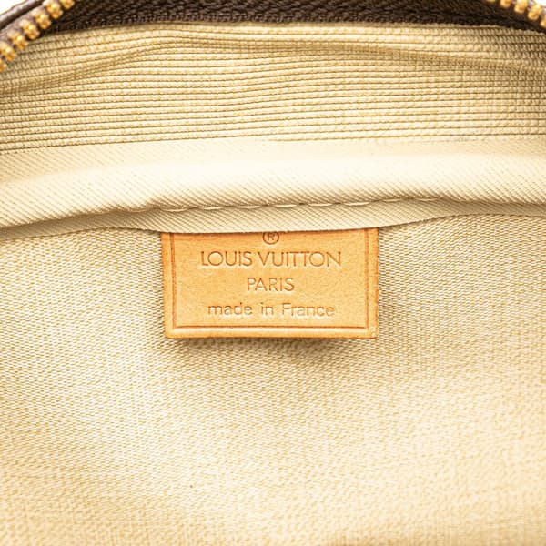 Pre-owned Louis Vuitton Monogram Deauville Brown