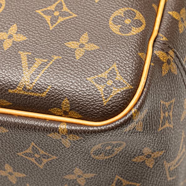 Pre-owned Louis Vuitton Monogram Deauville Brown