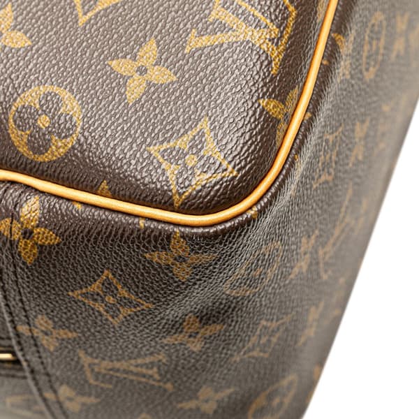 Pre-owned Louis Vuitton Monogram Deauville Brown