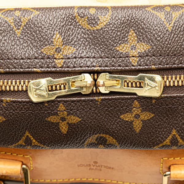 Pre-owned Louis Vuitton Monogram Deauville Brown