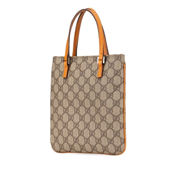 Pre-owned Gucci GG Supreme Handbag Brown
