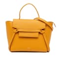Miniatyrbilde 1 av 10: Pre-owned Celine Nano Grained Calfskin Belt Bag Yellow