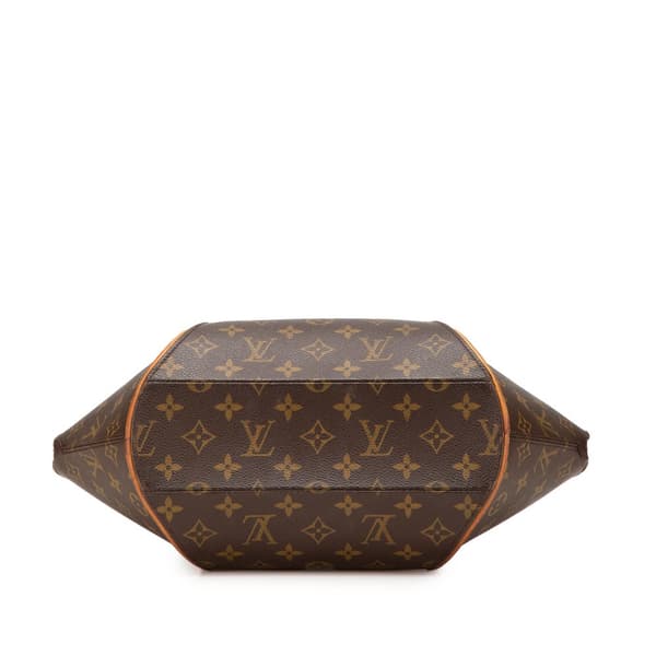 Pre-owned Louis Vuitton Monogram Ellipse MM Brown