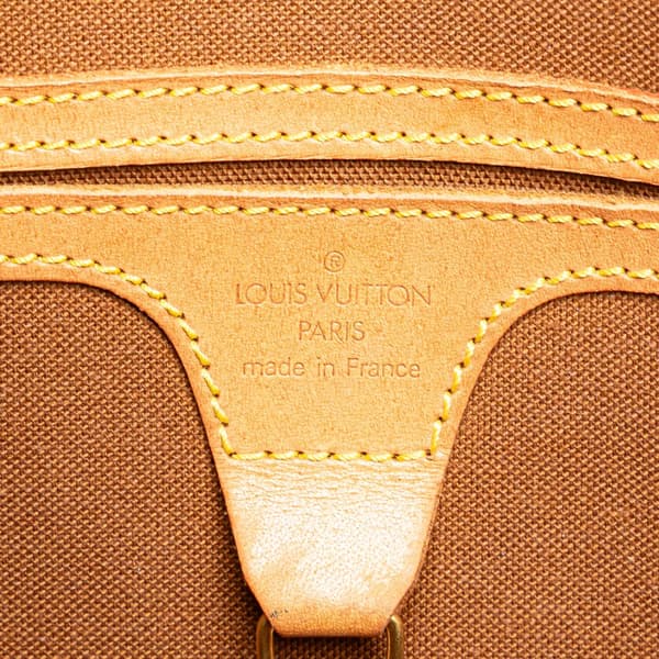 Pre-owned Louis Vuitton Monogram Ellipse MM Brown