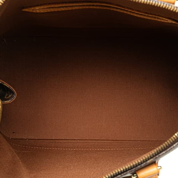Pre-owned Louis Vuitton Monogram Alma PM Brown