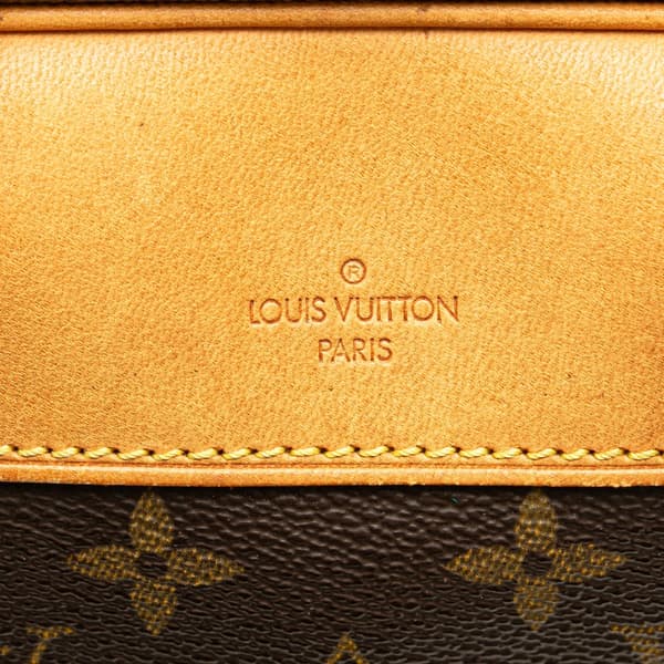 Pre-owned Louis Vuitton Monogram Deauville Brown