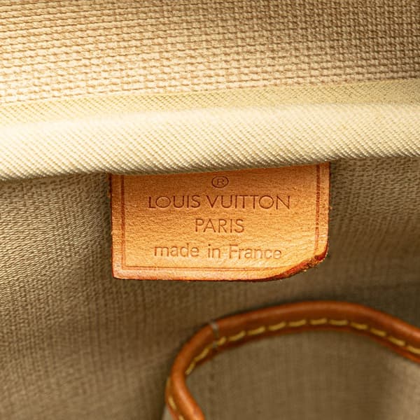 Pre-owned Louis Vuitton Monogram Deauville Brown