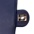 Miniatyrbild 6 av 10: Pre-owned Chanel Small Lambskin Elegant Chain Single Flap Blue