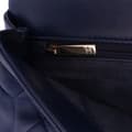 Miniatyrbild 7 av 10: Pre-owned Chanel Small Lambskin Elegant Chain Single Flap Blue