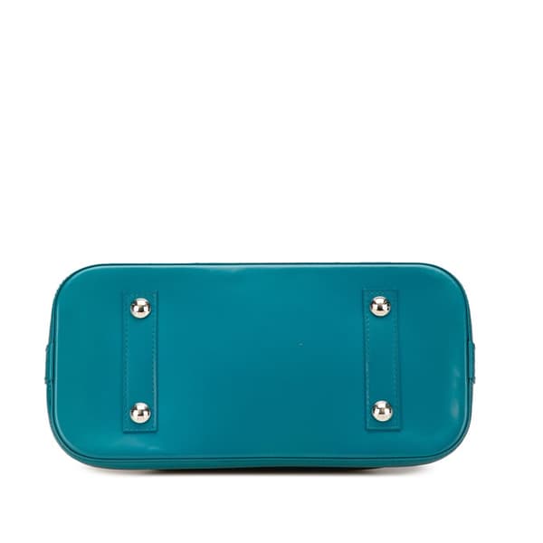 Pre-owned Louis Vuitton Epi Alma PM Blue