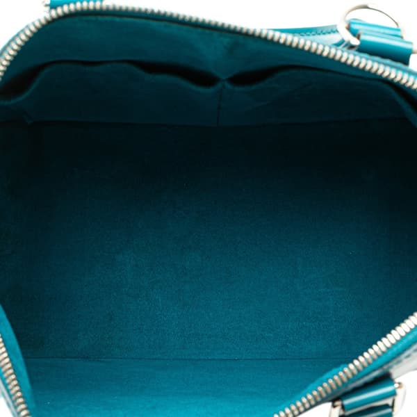 Pre-owned Louis Vuitton Epi Alma PM Blue