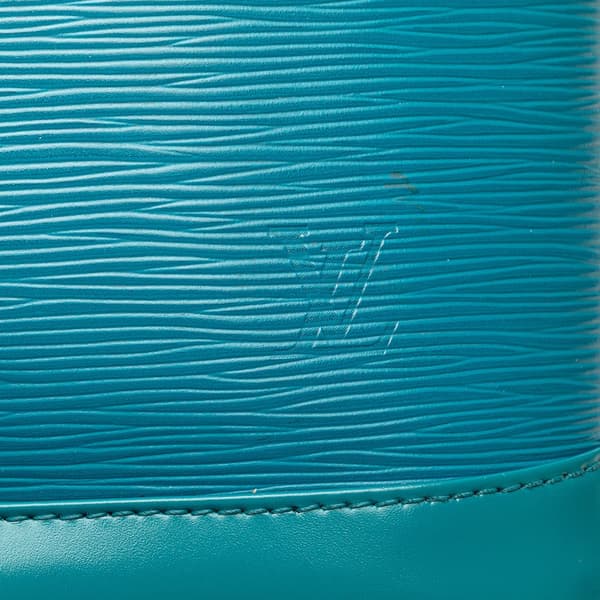 Pre-owned Louis Vuitton Epi Alma PM Blue